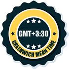 GMT+3:30 .